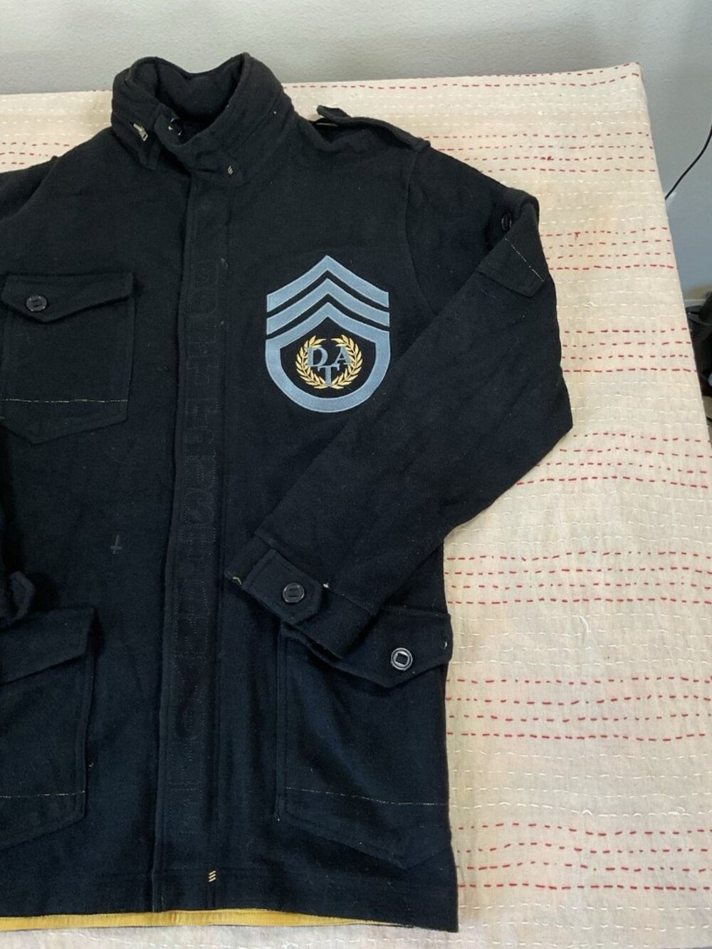 DTA Rare Y2K Skateboarding Vintage Don’t Trust Anyone Jacket Rob Dyrdek - Picture 9 of 14